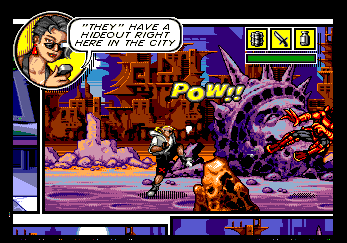 Comix Zone in-game shot