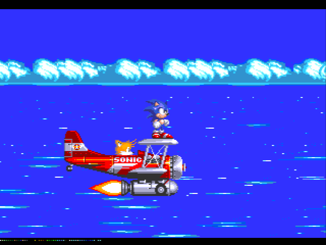 intro sequence from Sonic 3
